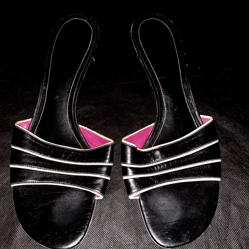 Michelle D stripe slides